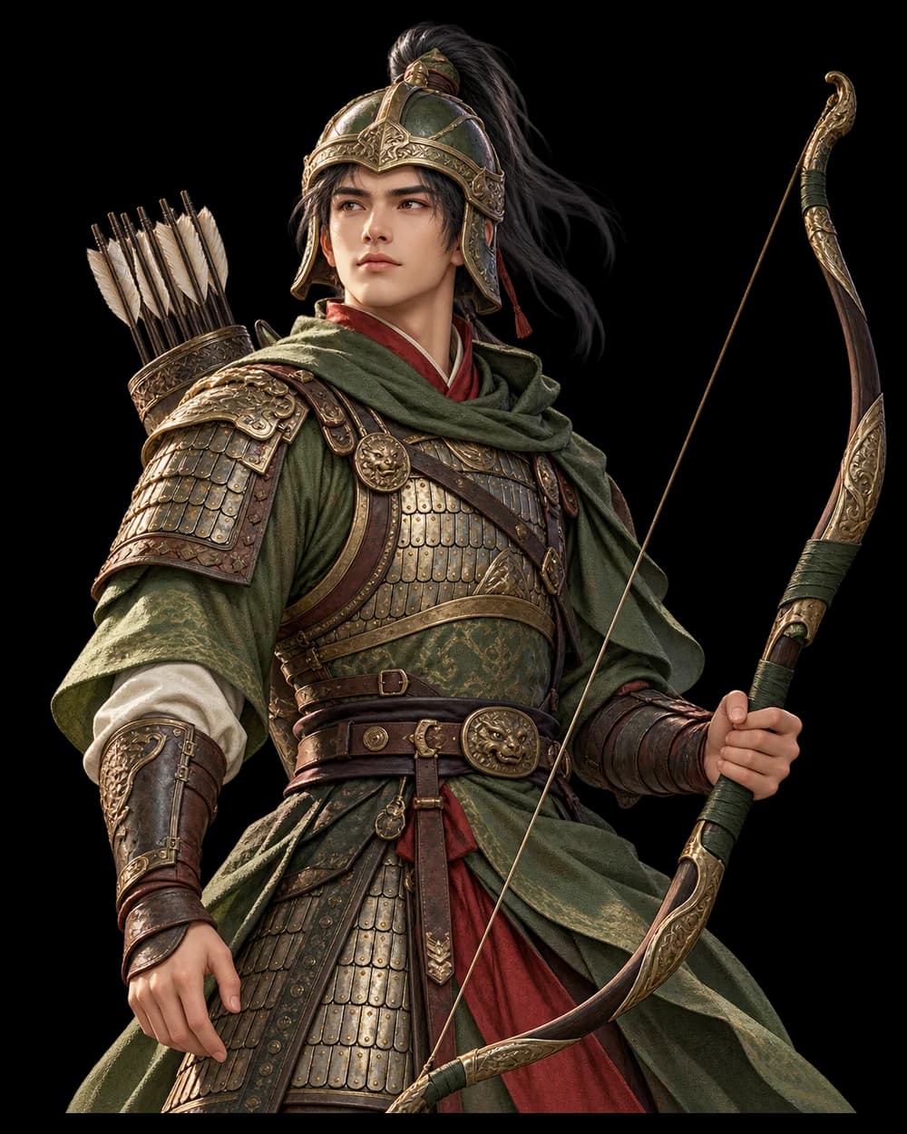 Chân dung Dương Môn Cung Kỵ