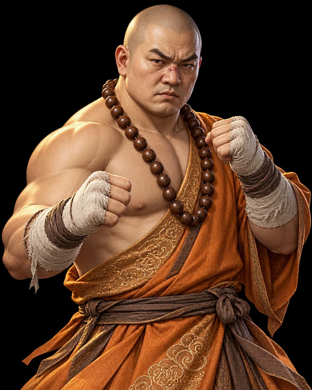 Chân dung Thiếu Lâm Võ Tăng